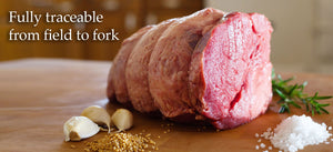 Home reared, grass fed, dry aged beef from our farm direct to your table